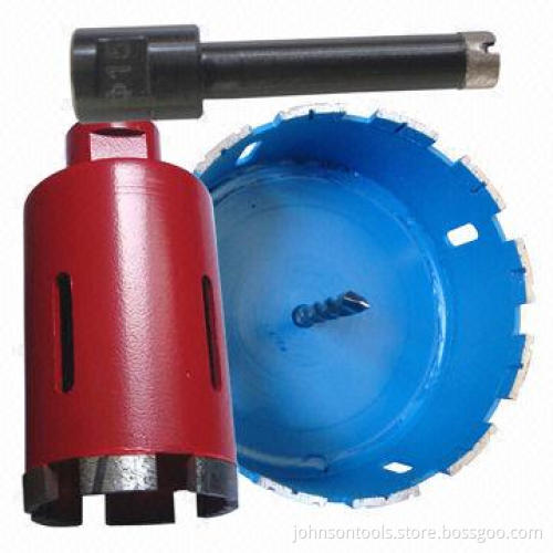Diamond core bits for stone